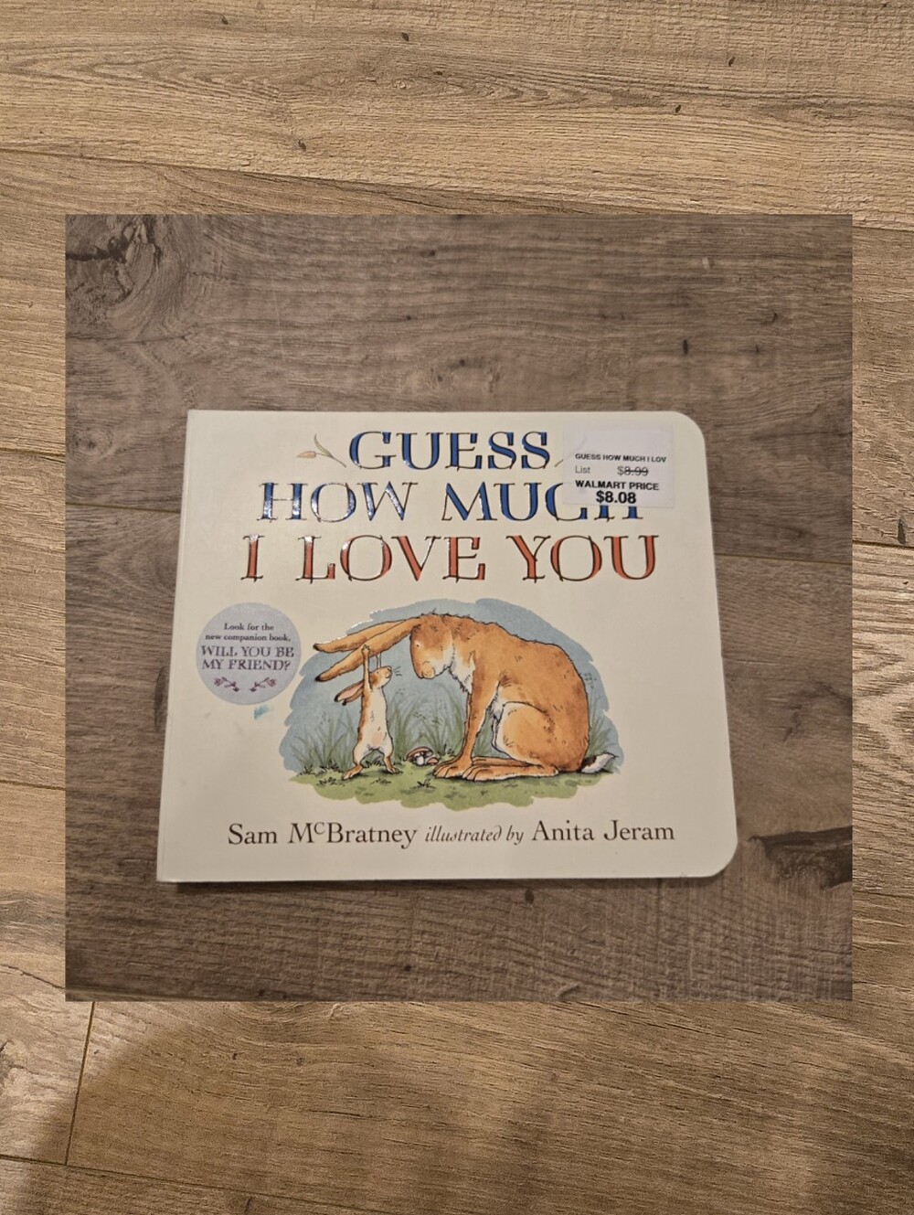📚 NWT Guess How Much I Love You‎ Book Baby Board Book